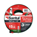 Manguera Santul para jardín reforzada 3 capas tramado nylon - La nueva eléctrica