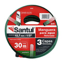 Manguera Santul para jardín reforzada 3 capas tramado nylon - La nueva eléctrica