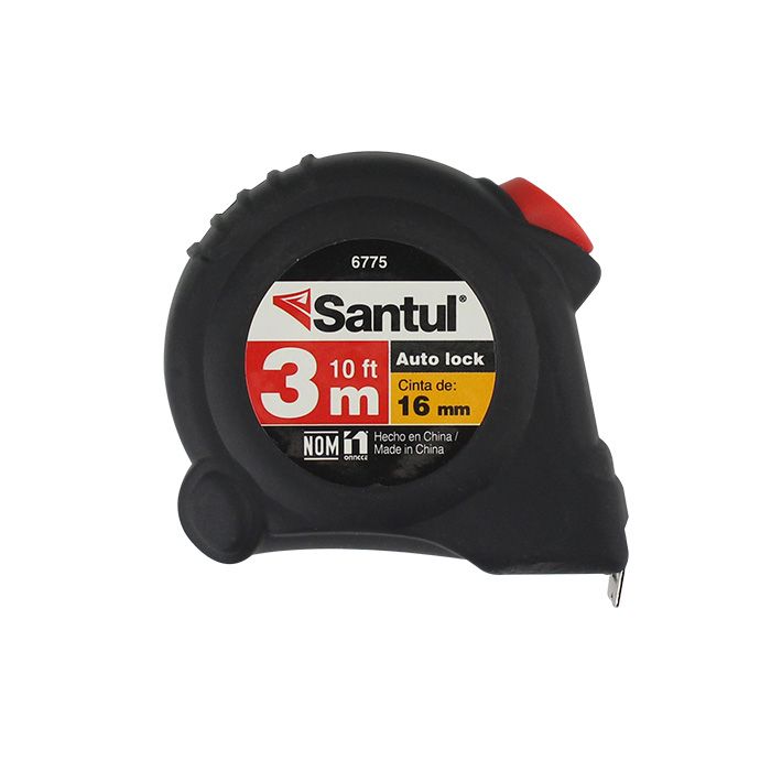 Flexómetro Santul 3m x 16mm auto lock