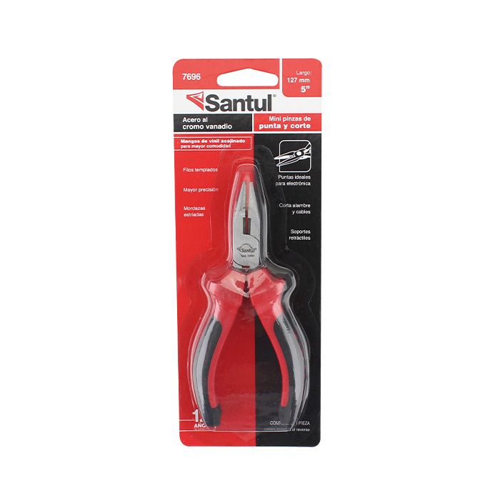 Pinza Santul mini profesional de punta y corte 4 3/4